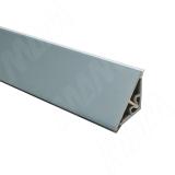 Плинтус пластиковый треугольный L=4м, "Alulight" 66.0101.TR 4M