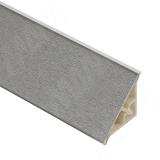 Плинтус пластиковый треугольный L=3м, серебро 66.300R.AL