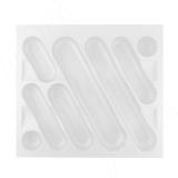 DESIGN Лоток кухонный для столовых приборов для ящика c фасадом 600 мм, цвет белый