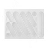 DESIGN Лоток кухонный для столовых приборов для ящика c фасадом 700 мм, цвет белый