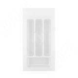 CLASSICA Лоток кухонный для столовых приборов для ящика c фасадом 300 мм, цвет белый