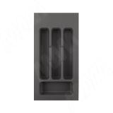 CLASSICA Лоток кухонный для столовых приборов для ящика c фасадом 300 мм, цвет орион серый