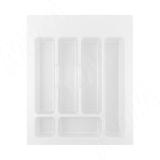 CLASSICA Лоток кухонный для столовых приборов для ящика c фасадом 450 мм, цвет белый