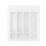 CLASSICA Лоток кухонный для столовых приборов для ящика c фасадом 500 мм, цвет белый