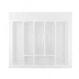 CLASSICA Лоток кухонный для столовых приборов для ящика c фасадом 600 мм, цвет белый