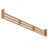 Вентиляционная решетка для цоколя, орех светлый 90.449.RC