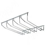 Секция из 4-х бокалодержателей хром BJ 004