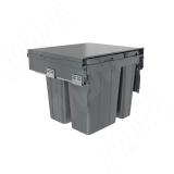 PROBOX LT F60 Система сортировки и хранения, 4 емкости (2x9+2x21), креп. фасада, полн.выдв., плавн.закр., цвет графит