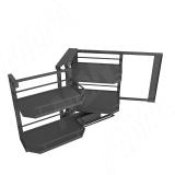 ELEMENT CORE механизм для углового корпуса, 2 уровня, к-т, левый, графит CSMC.221.45LFS.GR