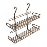 Полка для специй двойная стар.латунь CT3030 OA