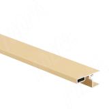 GOLIGHT Профиль-ручка для верхней базы, под светодиодную ленту, золото матовое (анод), L-3000мм