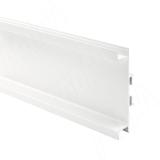 GOLIGHT Универсальная профиль-ручка для среднего ящика, под светодиодную ленту, белый матовый (краска RAL9016), L-4100мм