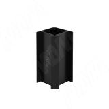 MULTIGOLA Универсальный угол для гола-профиля черный матовый (анод)