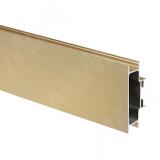 GOLAFLATE Универсальная профиль-ручка, золото брашированное (анод), L-4200мм