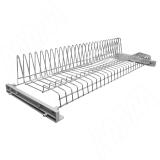 ROUND Посудосушитель для тарелок без рамки, 450 мм, хром GV45VCP