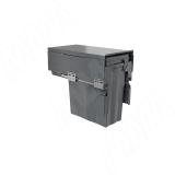 PROBOX F30 Система сортировки и хранения, 1 емкость (1x25), креп. фасада, полн.выдв., плавн.закр., крышка-полка, графит