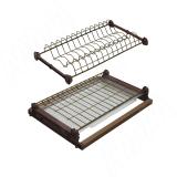Комплект посудосушителя, двухуровневый, 450 мм, бронза MKIT450 B
