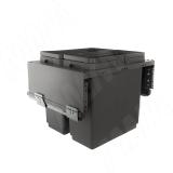 GLOBE 2.0 M60W Система сортировки и хранения, 2 емкости (33л+33л), креп. фасада, полн.выдв., плавн.закр., направл. Nova Pro, без крышек. PG2GME602SCGM