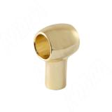 Держатель для рейлинга "классик" золото R-004.G3