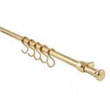 Рейлинг 600 мм, классика, золото R-600 GOLD CLASSIC