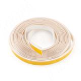 Плинтус уплотнительный универсальный со скотчем, 5 м., прозрачный