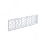 Вентиляционная решетка универсальная, 227x68 мм, пластик, белый