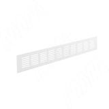 Вентиляционная решетка универсальная, 400x60 мм, тип1, алюминий, цвет белый VGA201060400WHE1