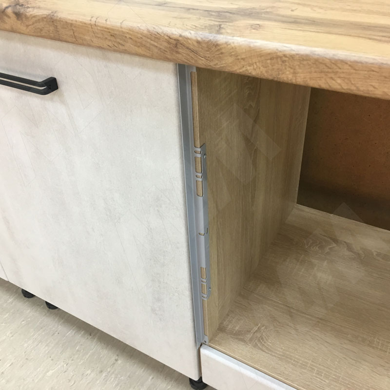 Термоизоляционная планка для духового шкафа универсальная, серая, комплект 2 шт. фото товара 2 - 2015.372.16R