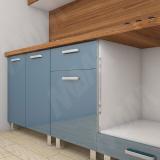 Термоизоляционная планка для духового шкафа универсальная, серая, комплект 2 шт. 2015.372.16R, фото 2