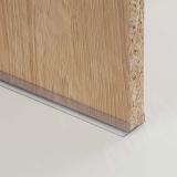 Уплотнитель для цоколя из ДСП 16мм, L=3м, прозрачный 31.916R.3MTR, фото 1