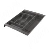 COMBI Лоток кухонный для столовых приборов 376х420/490,  цвет графит 6714G425PZ, фото 3