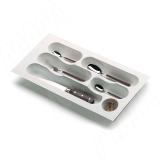 DESIGN Лоток кухонный для столовых приборов для ящика c фасадом 300 мм, цвет белый 6738B325PZ, фото 3