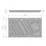 DESIGN Лоток кухонный для столовых приборов для ящика c фасадом 900 мм, цвет белый 6742B310PZ, фото 4
