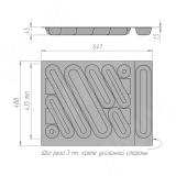 DESIGN Лоток кухонный для столовых приборов для ящика c фасадом 700 мм, цвет белый 6747B35PZ, фото 5