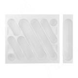 DESIGN Лоток кухонный для столовых приборов для ящика c фасадом 700 мм, цвет белый 6747B35PZ, фото 2