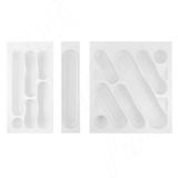 DESIGN Лоток кухонный для столовых приборов для ящика c фасадом 800 мм, цвет белый 6749B35PZ, фото 2