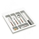 CLASSICA Лоток кухонный для столовых приборов для ящика c фасадом 450 мм, цвет белый 6773B325PZ, фото 3