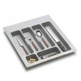 CLASSICA Лоток кухонный для столовых приборов для ящика c фасадом 450 мм, цвет серый металлик 6773MT25PZ, фото 3