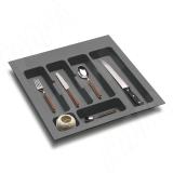 CLASSICA Лоток кухонный для столовых приборов для ящика c фасадом 500 мм, цвет орион серый 6774G420PZ, фото 3