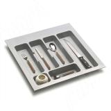 CLASSICA Лоток кухонный для столовых приборов для ящика c фасадом 500 мм, цвет серый металлик 6774MT20PZ, фото 3