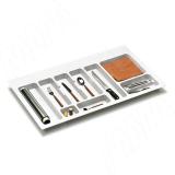 CLASSICA Лоток кухонный для столовых приборов для ящика c фасадом 900 мм, цвет белый 6780B3I10PZ, фото 3