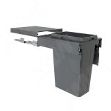 PROBOX LT F40 Система сортировки и хранения, 1 емкость (1x35), креп. фасада, полн.выдв., плавн.закр.,  графит BRD401-35DG, фото 1