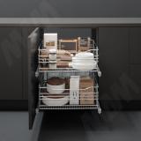 ROUND Корзина 900 мм, H 240 мм, с бок крепл., направл. плавн. закр. Nova Pro CCATGM290CNP, фото 1