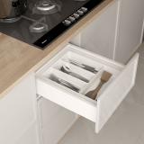FORMA лоток для столовых приборов для ящика c фасадом 400мм, цвет белый матовый CT401U-01WT, фото 4