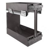 LAMINA Двухуровневая корзина, 300 мм, с боковым крепл., направл. Nova Pro EGTGM30B2LGM, фото 1