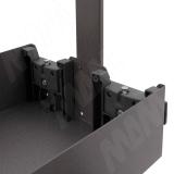 LAMINA Двухуровневая корзина, 300 мм, с боковым крепл., направл. Nova Pro EGTGM30B2LGM, фото 3