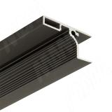 GOLIGHT Профиль-ручка для верхней базы, под светодиодную ленту, черный матовый (анод), L-3000мм GL2.131.816.3000.7W, фото 1