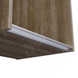 GOLATIME Профиль-ручка для верхней базы, алюминий матовый (анод), L-3000 GL2.5654.3000.7F PR, фото 1