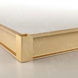 MULTIGOLA Универсальный угол для гола-профиля  золото матовое (анод) GL4.11951.BBA, фото 2