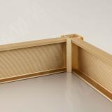 MULTIGOLA Универсальный угол для гола-профиля  золото матовое (анод) GL4.11951.BBA, фото 3